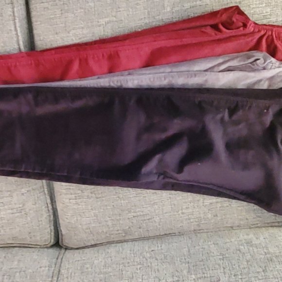 White | Black Gray velvet jeans - Picture 5 of 5